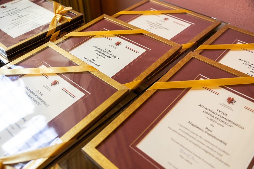 Rozstrzygnięcie konkursu Kujawsko-Pomorski Lider Edukacji, fot. Szymon Zdziebło/tarantoga.pl dla UMWKP
