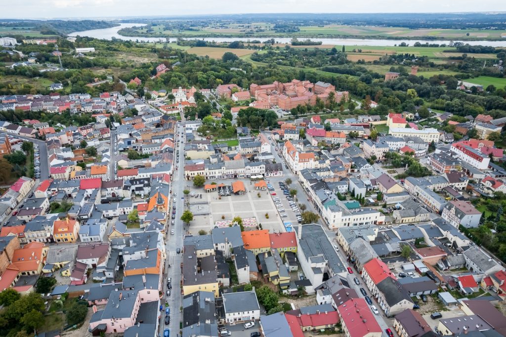 Aerial view of Świecie, photo by Tomasz Czachorowski/eventphoto.com.pl for UMWKP