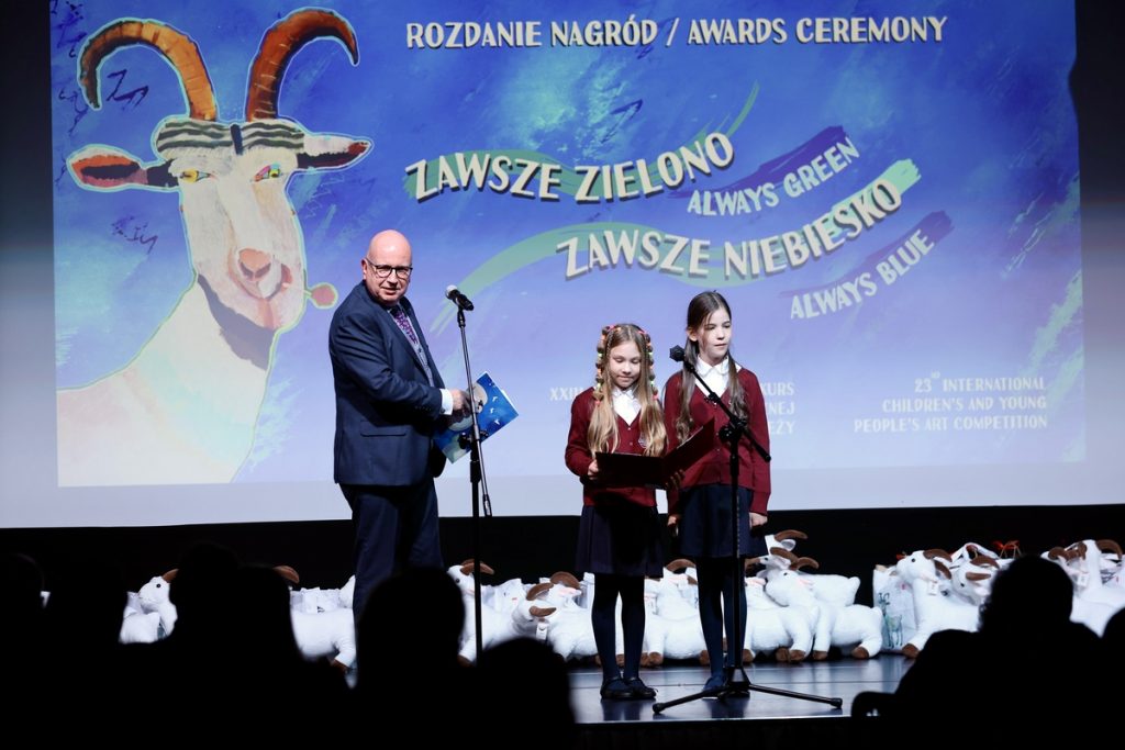 Gala tegorocznej edycji konkursu „Zawsze zielono, zawsze niebiesko”, fot. Andrzej Goiński/UMWKP