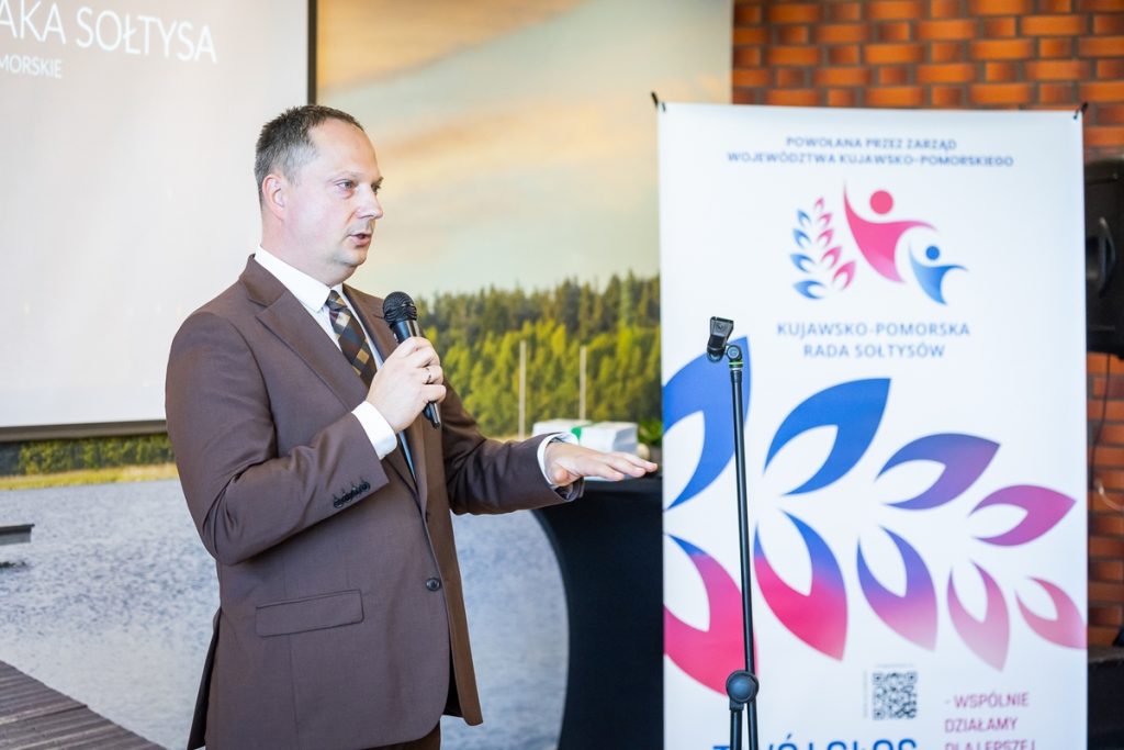 Wręczenie odznak sołtysom z powiatu świeckiego, fot. Tomasz Czachorowski/eventphoto dla UMWKP