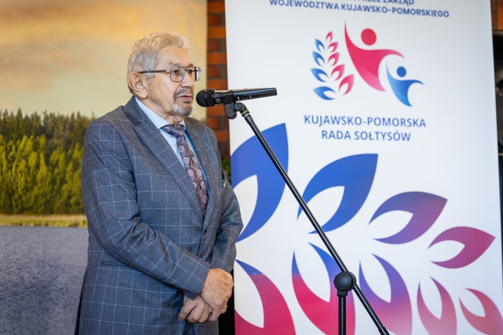 Wręczenie odznak sołtysom z powiatu świeckiego, fot. Tomasz Czachorowski/eventphoto dla UMWKP