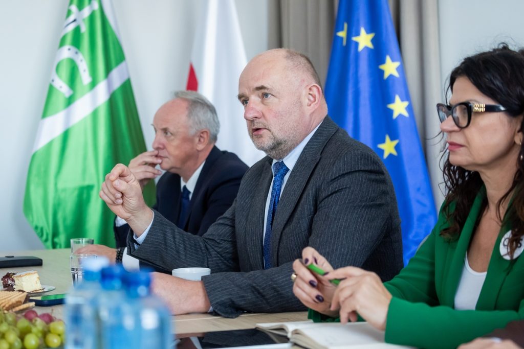 Spotkanie z samorządowcami powiatu świeckiego w sprawie strategii rozwoju województwa 2030+, fot. Tomasz Czachorowski/eventphoto dla UMWKP