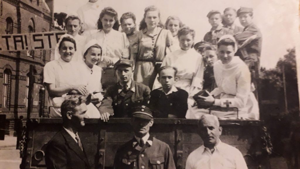 Jadwiga Goerke, 1947 r. w Grudziądzu, fot. archiwum rodzinne
