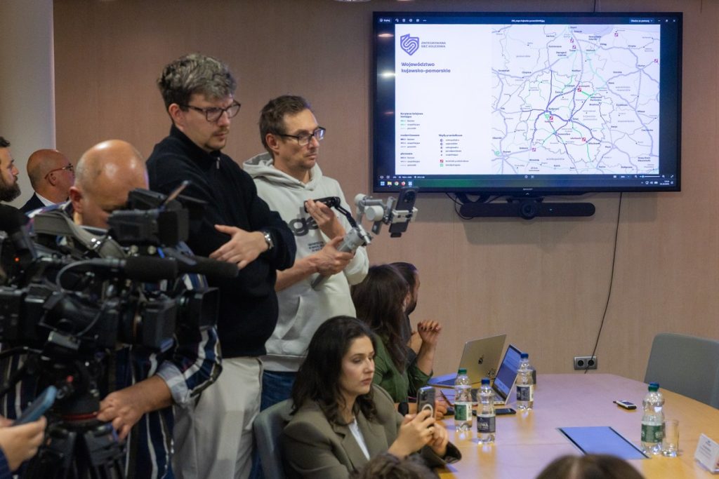Meeting on the Integrated Railway Network, photo by Mikołaj Kuras for the UMWKP