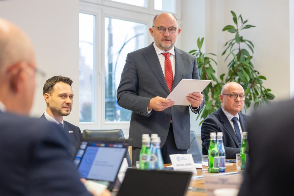 Meeting on the Integrated Railway Network, photo by Mikołaj Kuras for the UMWKP