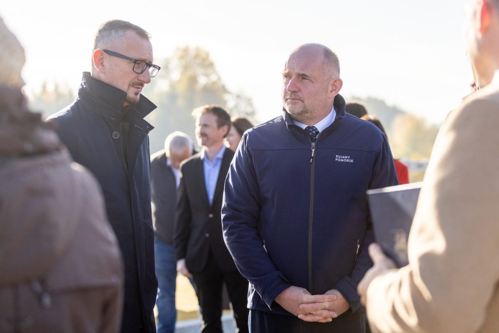 Otwarcie obwodnicy Mogilna, fot. Szymon Zdziebło/tarantoga.pl dla UMWKP