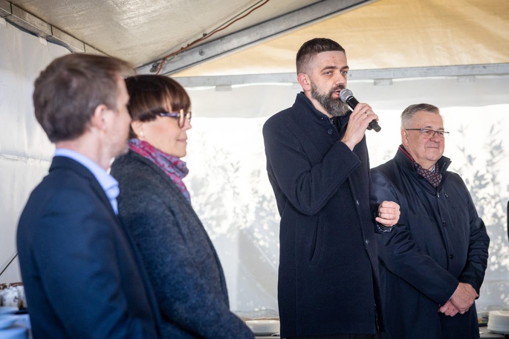 Otwarcie obwodnicy Mogilna, fot. Szymon Zdziebło/tarantoga.pl dla UMWKP