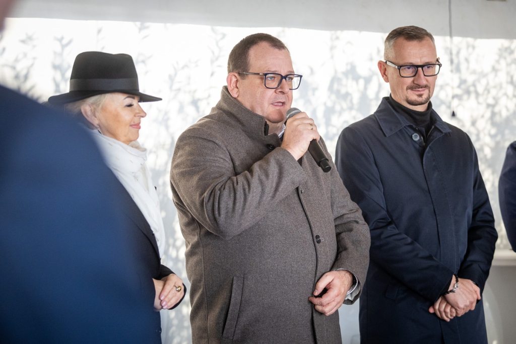 Otwarcie obwodnicy Mogilna, fot. Szymon Zdziebło/tarantoga.pl dla UMWKP