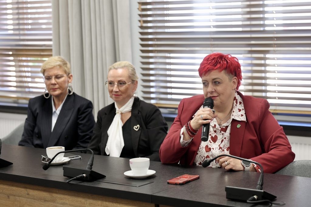 Spotkanie w Starostwie Powiatowym w Mogilnie, fot. Andrzej Goiński/UMWKP
