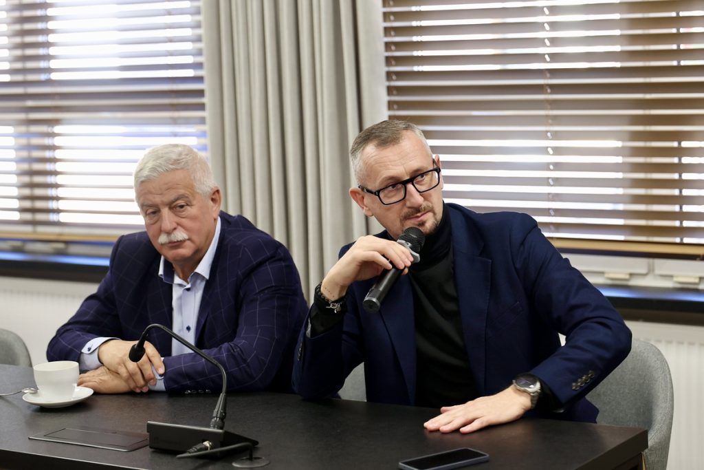 Spotkanie w Starostwie Powiatowym w Mogilnie, fot. Andrzej Goiński/UMWKP