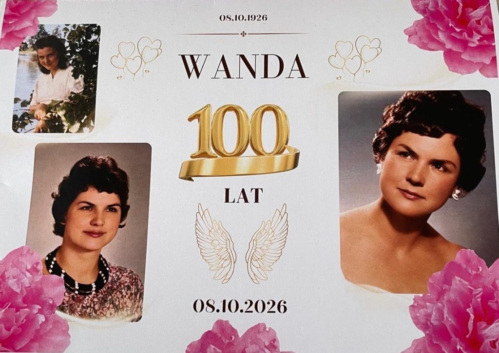 Unitas Durat dla Wandy Nowaczewskiej, fot. archiwum rodzinne