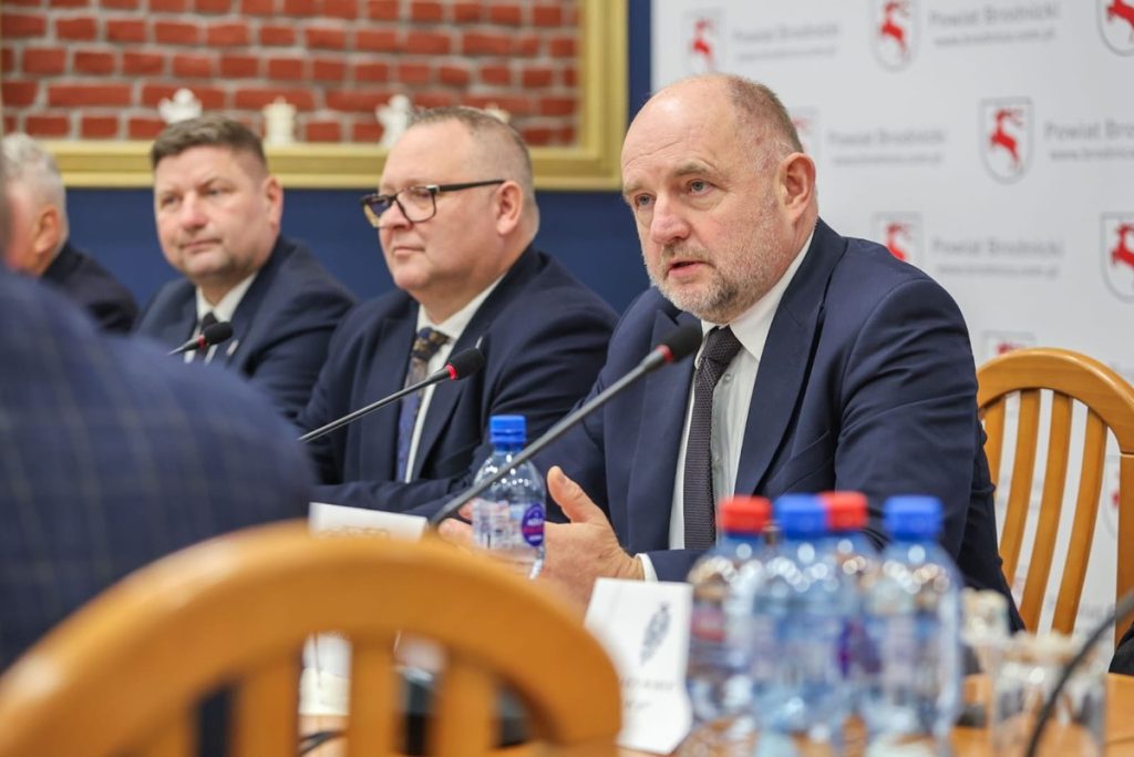 Spotkanie z samorządowcami powiatu brodnickiego, fot. Szymon Zdziebło/tarantoga dla UMWKP