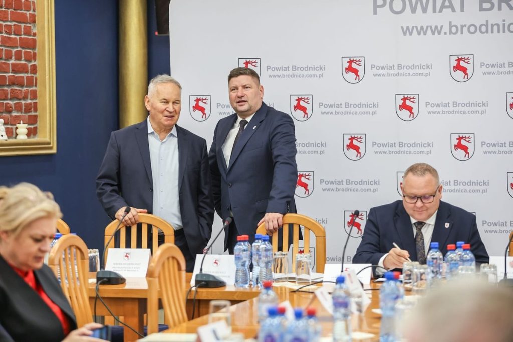 Spotkanie z samorządowcami powiatu brodnickiego, fot. Szymon Zdziebło/tarantoga dla UMWKP