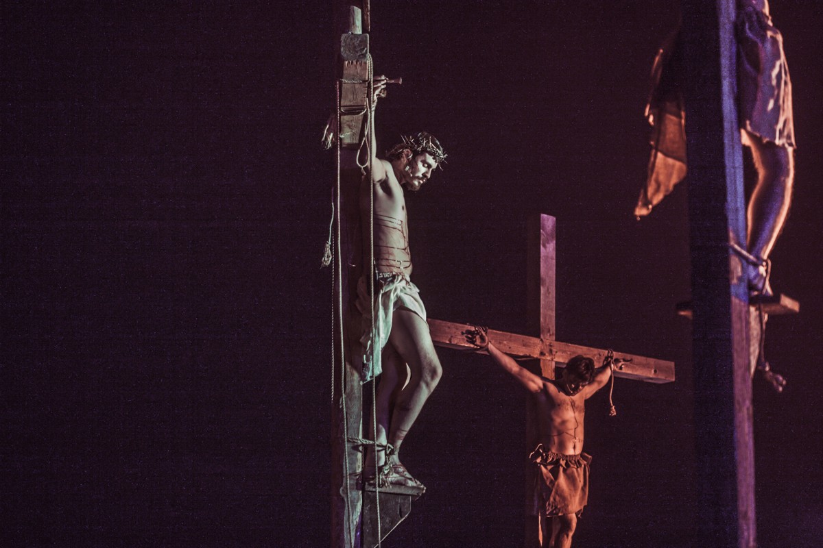 Misterium Męki Pańskiej w Grębocinie, fot. Andrzej Goiński/UMWKP