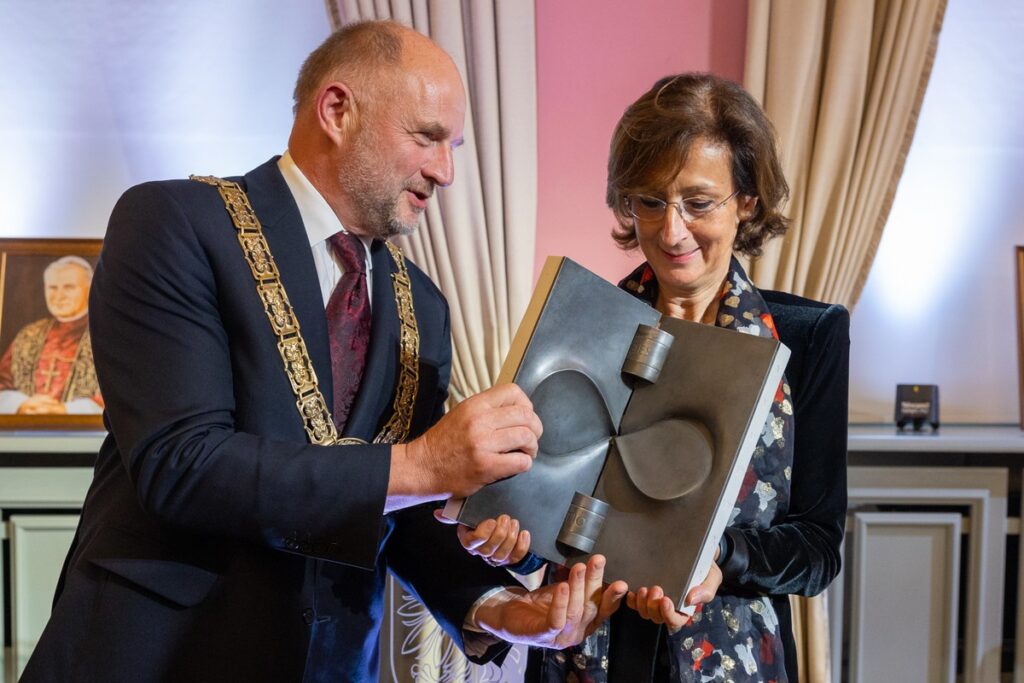 Marta Cartabia w Toruniu, 1 czerwca 2026, Colloquium Charitativum i gala Nagrody Mikołaja Kopernika Fides et Ratio, fot. Mikołaj Kuras dla UMWKP