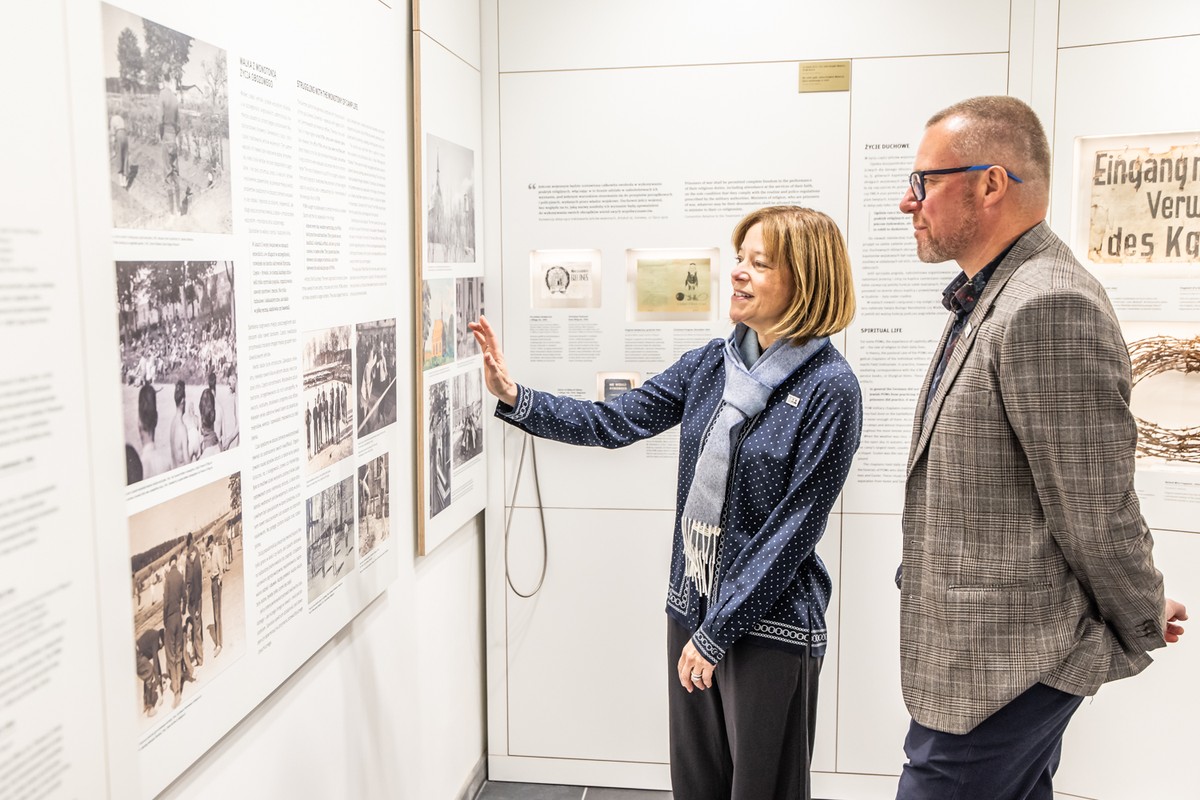 Susanna Bolten Connaughton and Mariusz Winiecki, photo by Andrzej Goiński / UMWKP