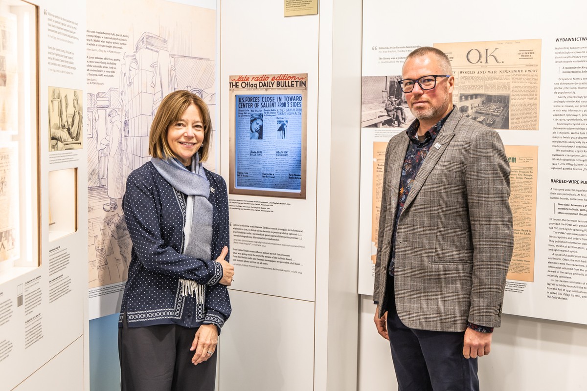 Susanna Bolten Connaughton and Mariusz Winiecki, photo by Andrzej Goiński / UMWKP