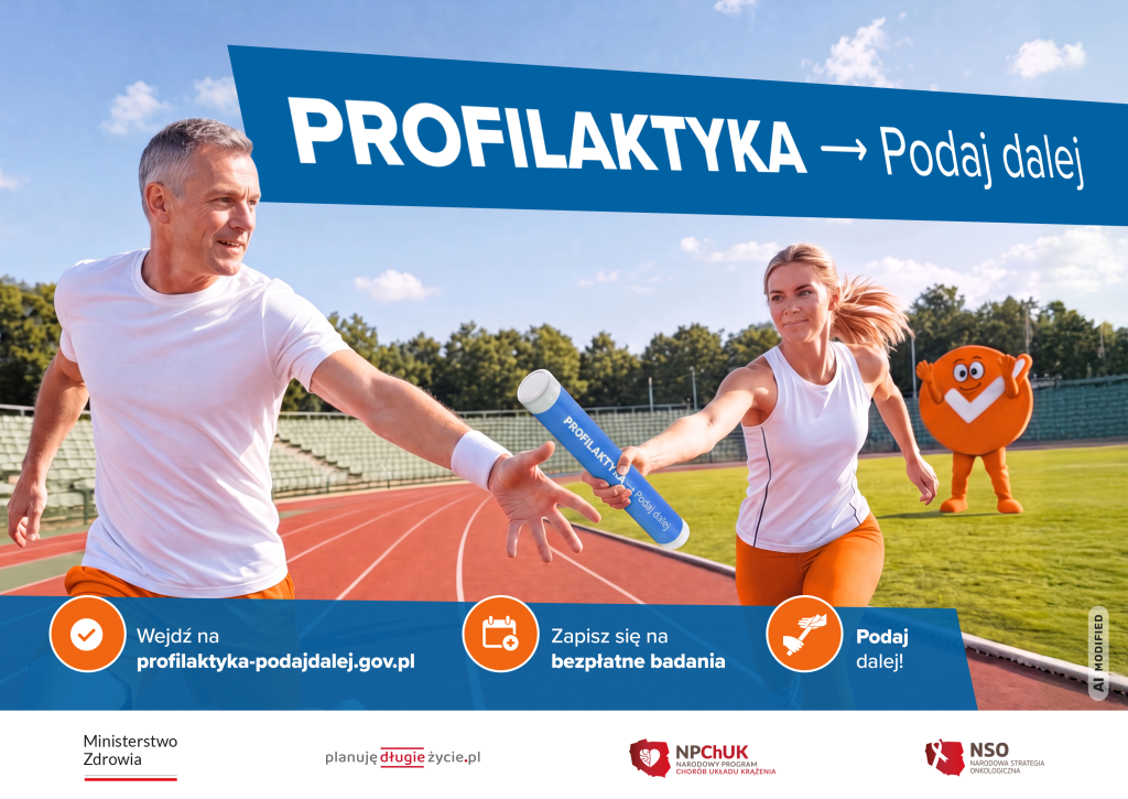 Baner: profilaktyka - podaj dalej