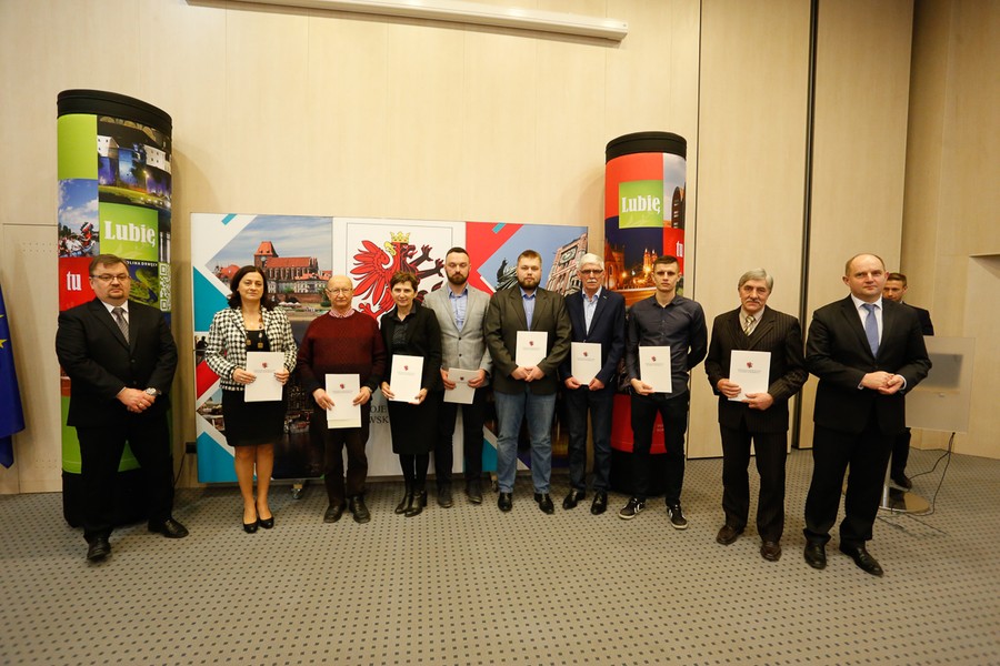 Wręczenie nagród dla sportowców i działaczy sportowych, fot. Mikołaj Kuras