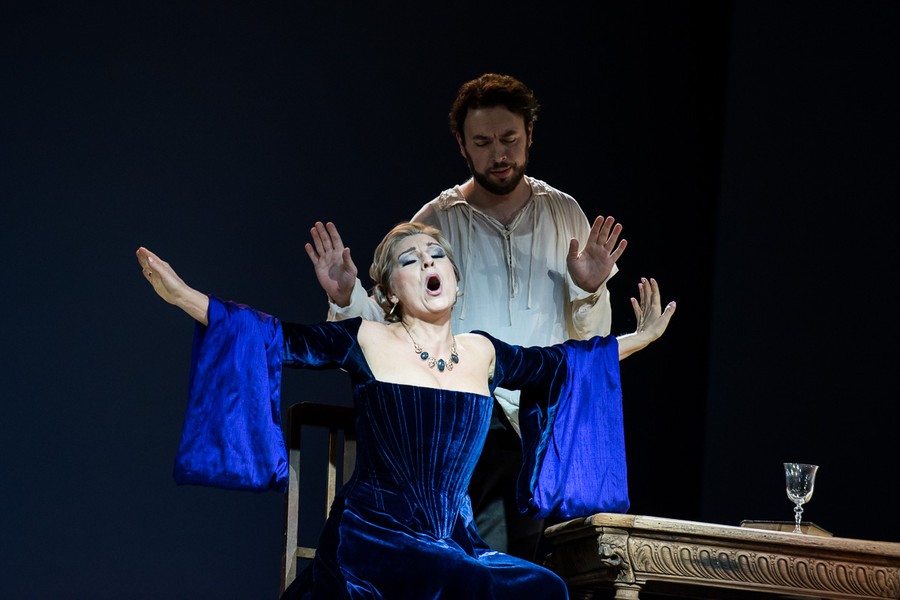 „Falstaff” Verdiego w reżyserii Macieja Prusa to najnowsza premiera Opery Nova, fot. Tymon Markowski