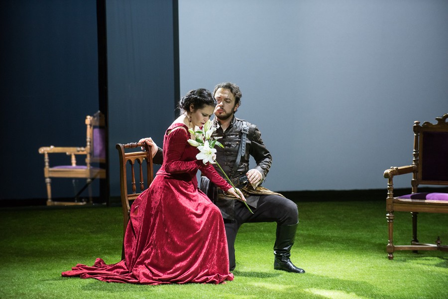 „Falstaff” Verdiego w reżyserii Macieja Prusa to najnowsza premiera Opery Nova, fot. Tymon Markowski