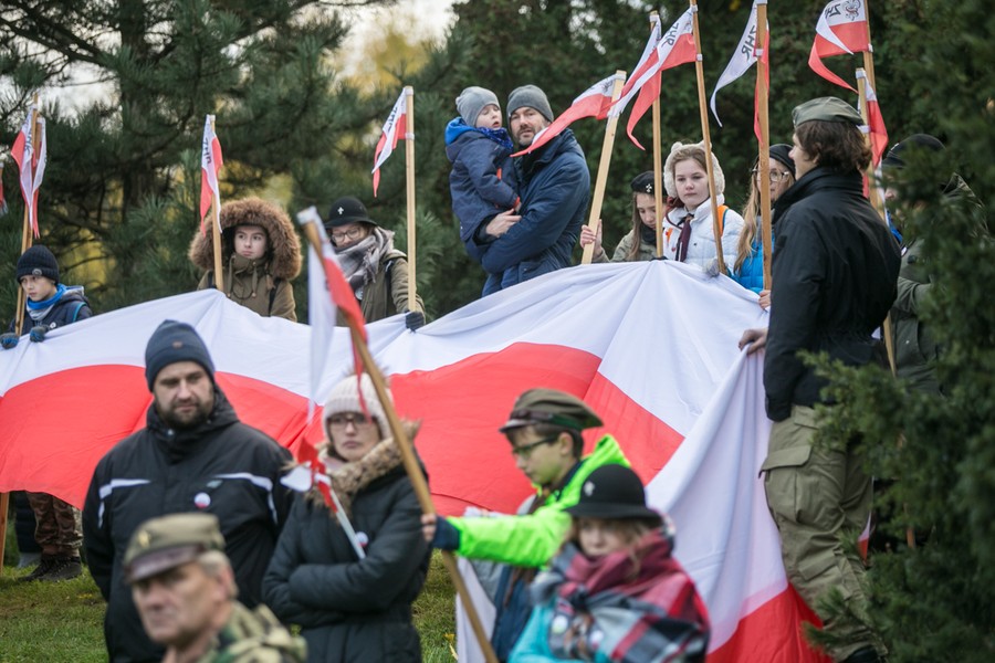 Obchody Narodowego Święta Niepodległości w Toruniu, fot. Andrzej Goiński