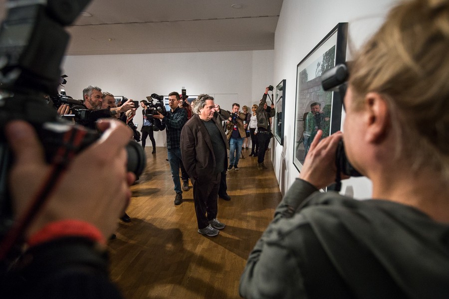 Otwarcie przekrojowej wystawy dorobku artystycznego David Lyncha „Silence and dynamism” w toruńskim Centrum Sztuki Współczesnej, fot. Filip Kowalkowski