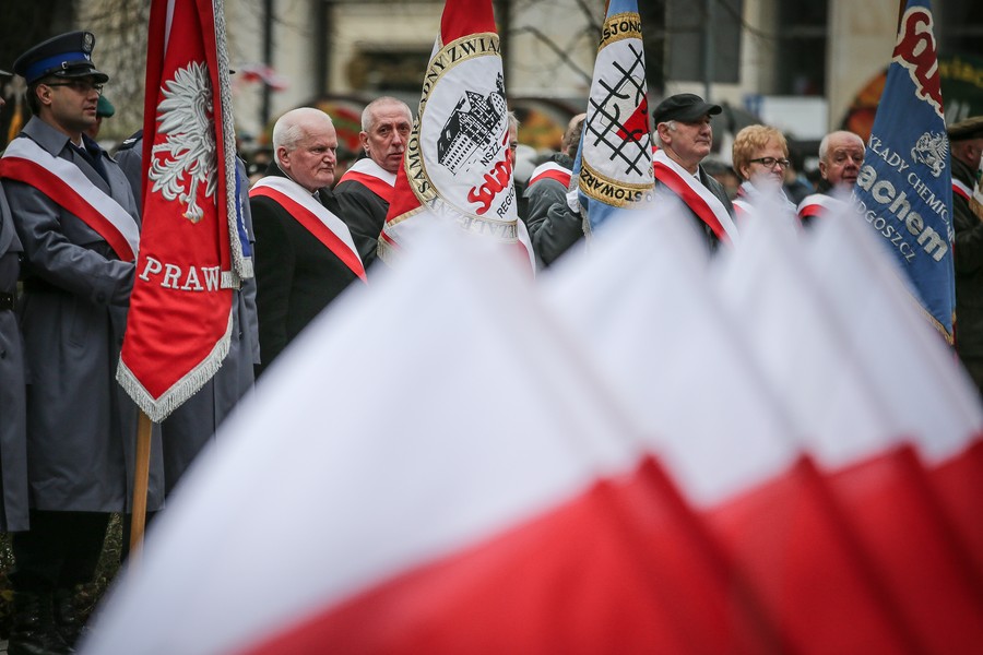 Obchody Narodowego Święta Niepodległości w Bydgoszczy, fot. Filip Kowalkowski