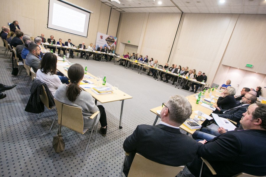 28.11.2017 r., Konferencja na temat ładu przestrzennego w Urzędzie Marszałkowskim, fot. Andrzej Goiński