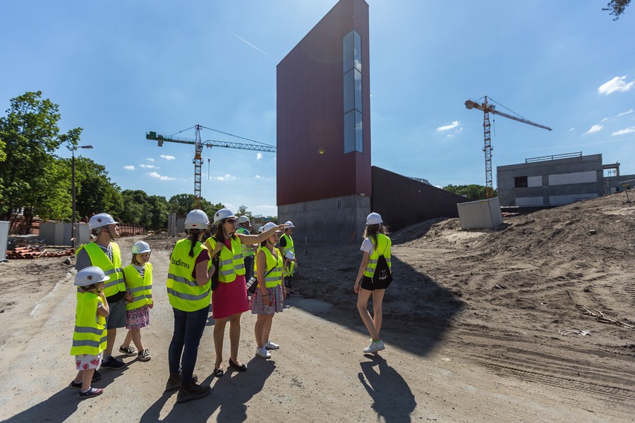 Dni otwarte na budowie nowego kompleksu Wojewódzkiego Szpitala Zespolonego w Toruniu, fot. Szymon Zdziebło/tarantoga.pl