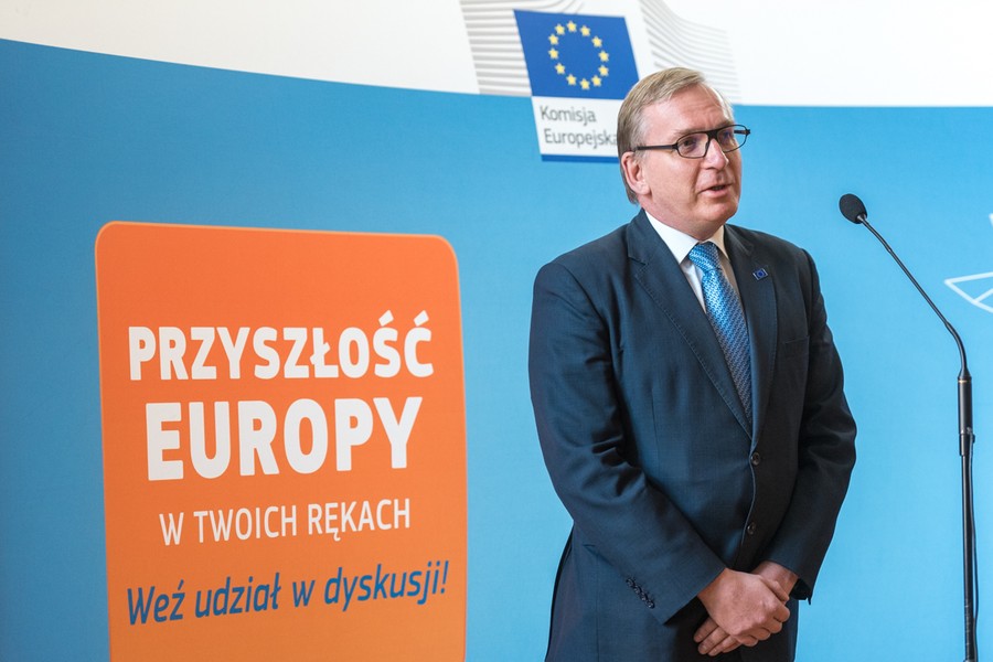 Europejski Dialog Obywatelski w Ratuszu Staromiejskim w Toruniu, fot. Łukasz Piecyk