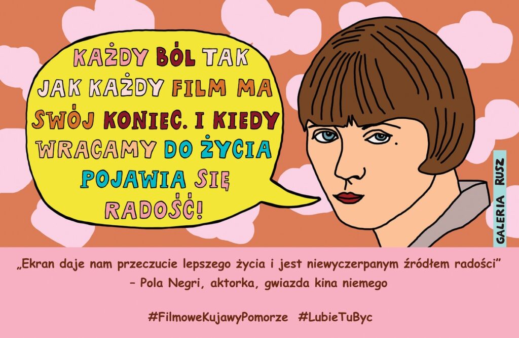 Galeria Rusz - Każdy ból tak jak każdy film ma swój koniec. I kiedy wracamy do życia pojawia się radość!