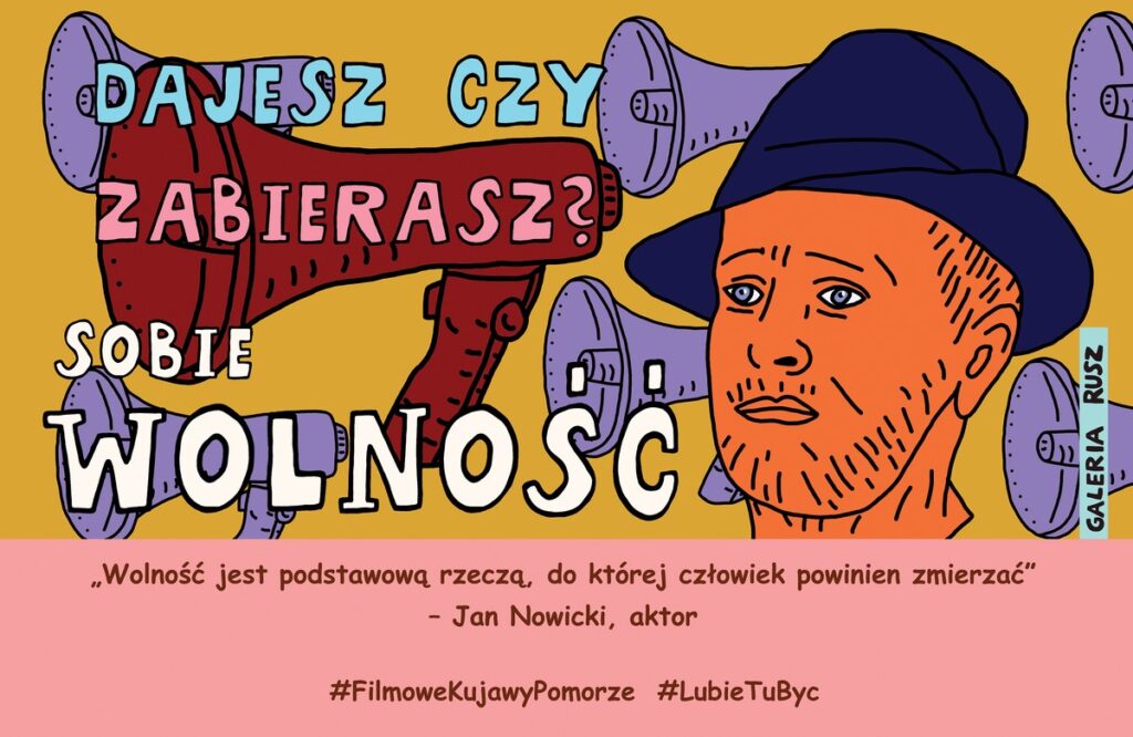 Galeria Rusz - Dajesz czy zabierasz? Sobie wolność