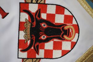 Banner of the Kuyavian-Pomeranian Voivodeship, Photo. Piotr Majewski