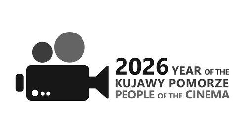 Logo 2026 - year of the kujawy pomorze people of the cinema