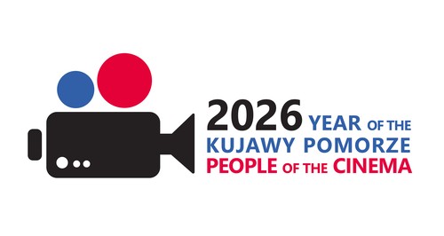 Logo 2026 - year of the kujawy pomorze people of the cinema