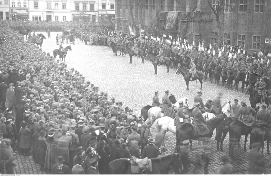 Wkroczenie wojsk polskich do Torunia, 18 I 1920 r. NAC
