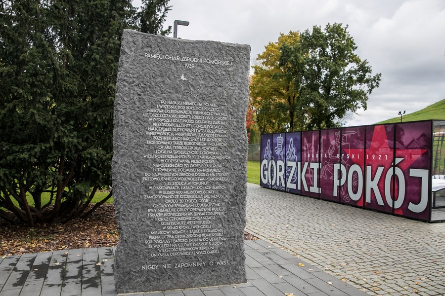 Park Pamięci Ofiar Zbrodni Pomorskiej 1939, fot. Andrzej Goiński dla UMWKP