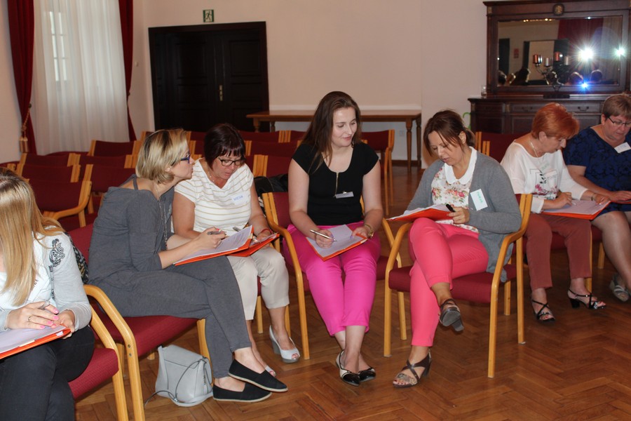 Uczestnicy szkolenia „Dialog motywujący w pracy z rodziną”, Brodnica 20-21.06.2016r. fot. Biuro Wsparcia Rodziny i Przeciwdziałania Przemocy