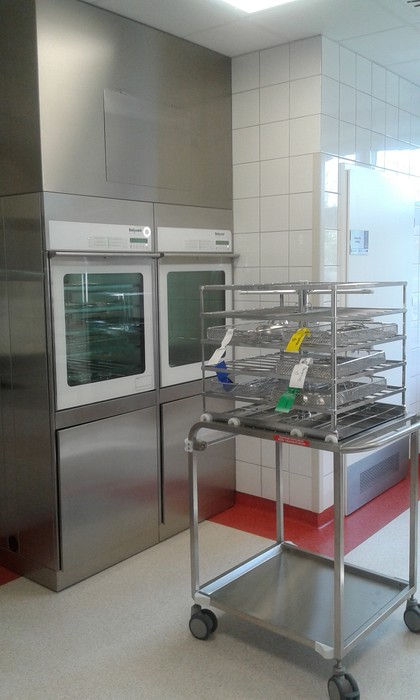 Otwarcie centralnej sterylizatorni w Powiatowym Szpitalu w Aleksandrowie Kujawskim; fot. PSwAK