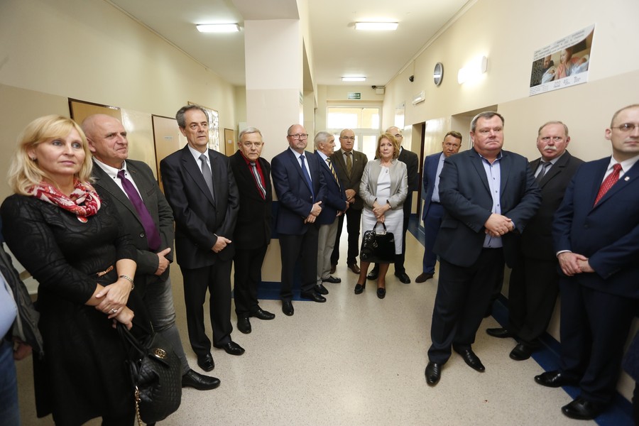 Otwarcie nowego segmentu lecznicy, 22 października 2015, fot. Mikołaj Kuras