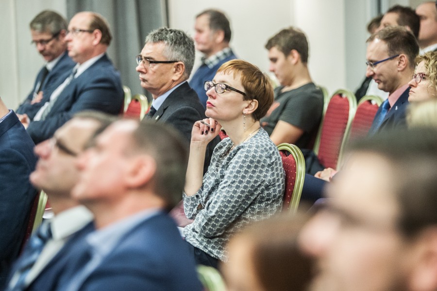 Konferencja podsumowująca realizację projektu utworzenia Kujawsko-Pomorskiego Systemu Informacji Przestrzennej, fot. Andrzej Goiński