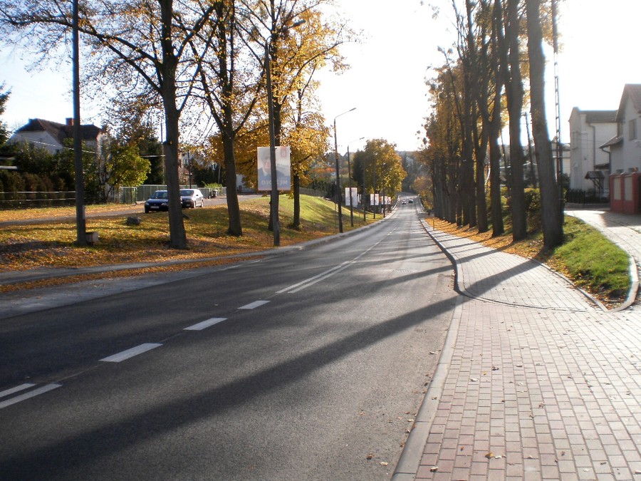 Zmodernizowana ulica Toruńska w Chełmnie, fot. ZDW Bydgoszcz