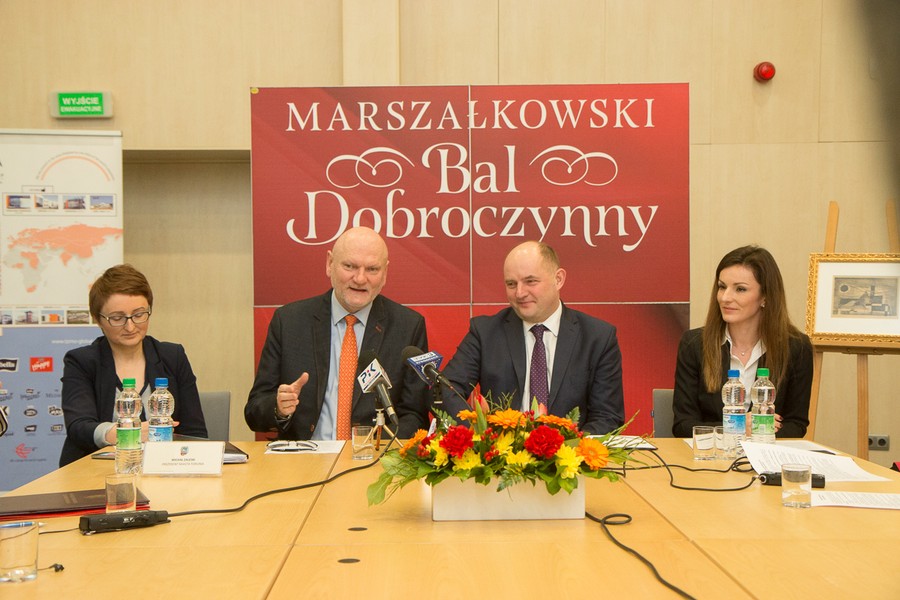 Spotkanie podsumowujące VI Marszałkowski Bal Dobroczynny, fot. Szymon Zdziebło