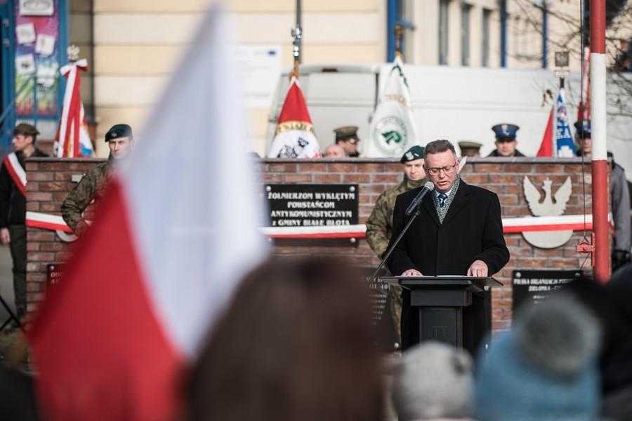 Obchody Narodowego Dnia Pamięci Żołnierzy Wyklętych w Białych Błotach, fot. Tymon Markowski