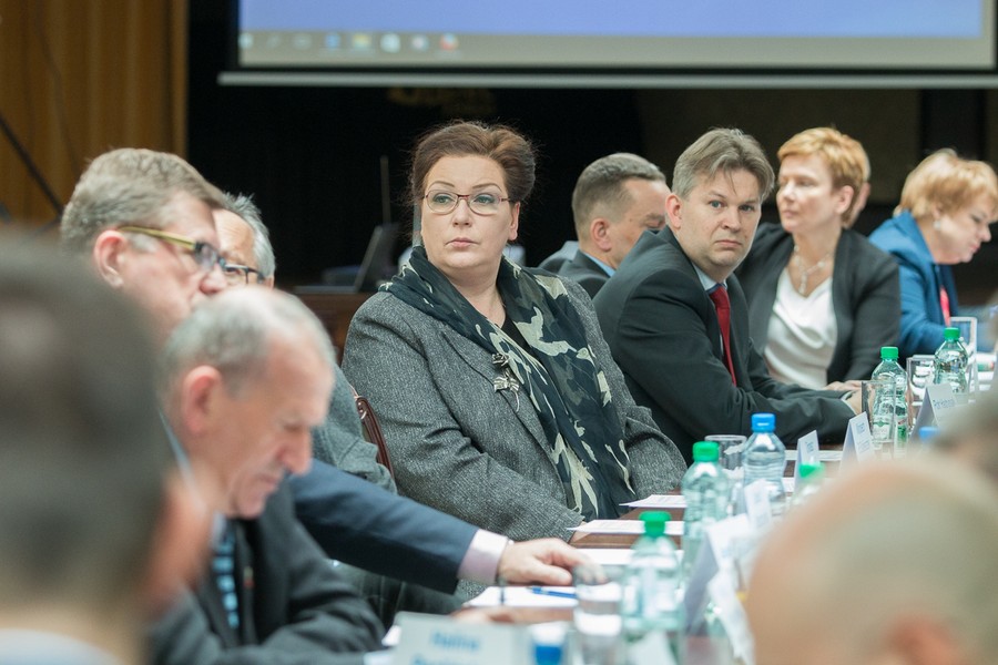 Posiedzenie Kujawsko-Pomorskiej Wojewódzkiej Rady Dialogu Społecznego, fot. Szymon Zdziebło
