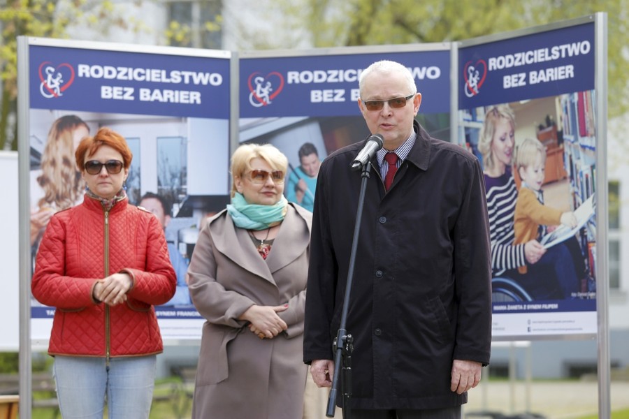 Inauguracja kampanii Rodzicielstwo bez barier w Inowrocławiu, fot. Mikołaj Kuras