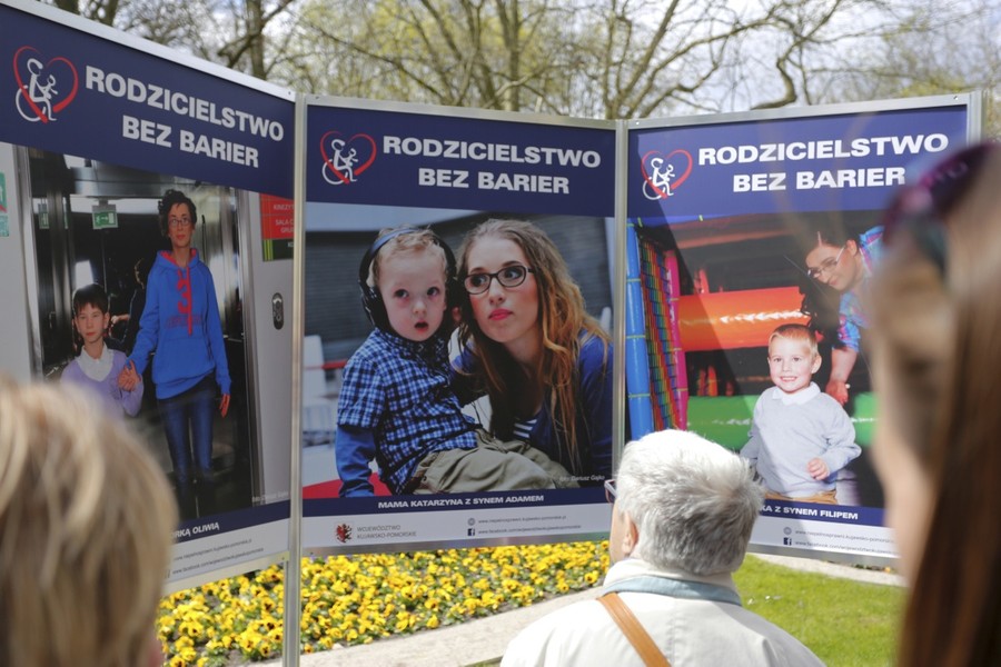 Inauguracja kampanii Rodzicielstwo bez barier w Inowrocławiu, fot. Mikołaj Kuras