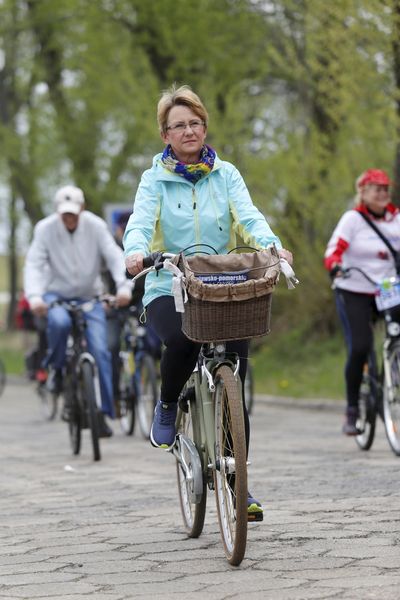 Inauguracja sezonu turystycznego 2016 – rajd rowerowy we Włocławku, fot. Mikołaj Kuras