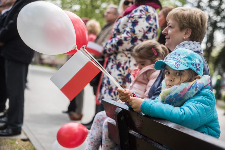 Obchody Święta Flagi Państwowej w Bydgoszcz, fot. Tymon Markowski